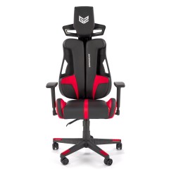 'NITRO Office Chair in Eco Leather / Fabric, Black / Red' 'NITRO Office Chair in Eco Leather / Fabric, Black / Red'