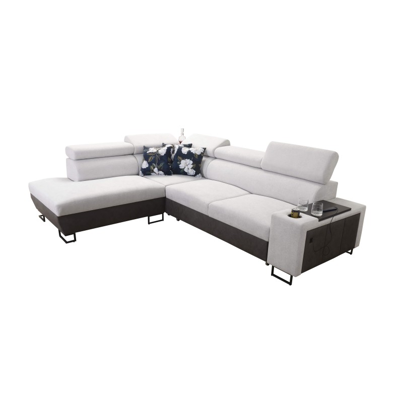 Narożnik Prestige VII z Miękka w dotyku, Freya 210.11 + Tauro 8207 - elegancja i funkcjonalność w jednym Narożnik Prestige VII z Miękka w dotyku, Freya 210.11 + Tauro 8207 - elegancja i funkcjonalność w jednym