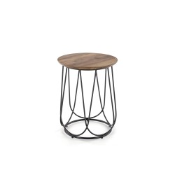 'NUBIRA S Bench Frame - Black, Top - Walnut' 'NUBIRA S Bench Frame - Black, Top - Walnut'
