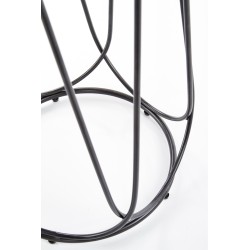 'NUBIRA S Bench Frame - Black, Top - Walnut' 'NUBIRA S Bench Frame - Black, Top - Walnut'