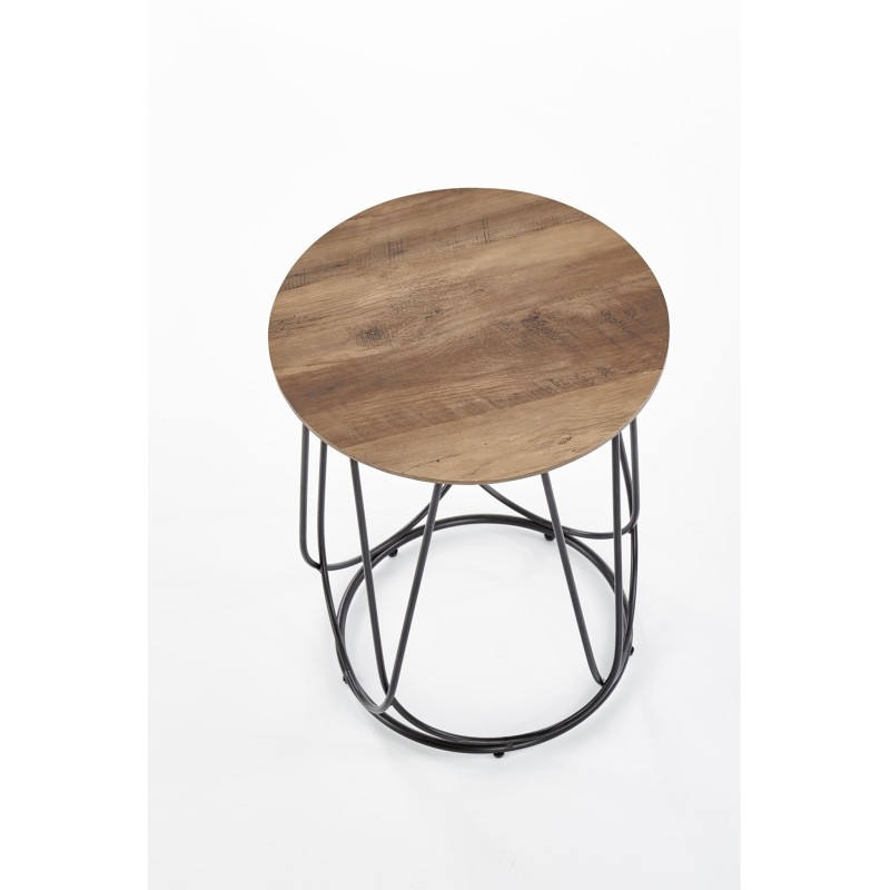 'NUBIRA S Bench Frame - Black, Top - Walnut' 'NUBIRA S Bench Frame - Black, Top - Walnut'