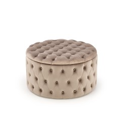 'NUNEZ Beige Pouf'