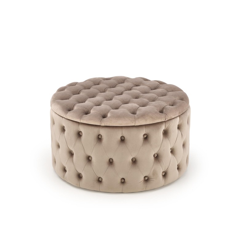 'NUNEZ Beige Pouf' 'NUNEZ Beige Pouf'