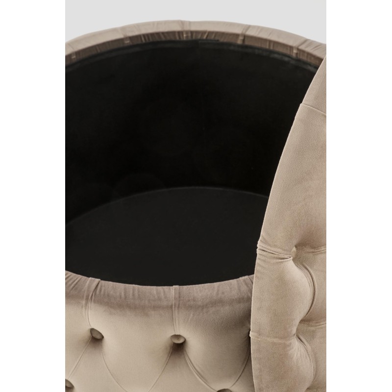'NUNEZ Beige Pouf' 'NUNEZ Beige Pouf'