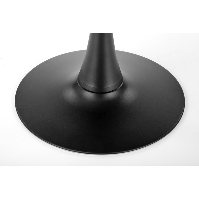 'OLMO Round Table, Walnut / Black' 'OLMO Round Table, Walnut / Black'