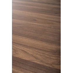 'OLMO Round Table, Walnut / Black' 'OLMO Round Table, Walnut / Black'