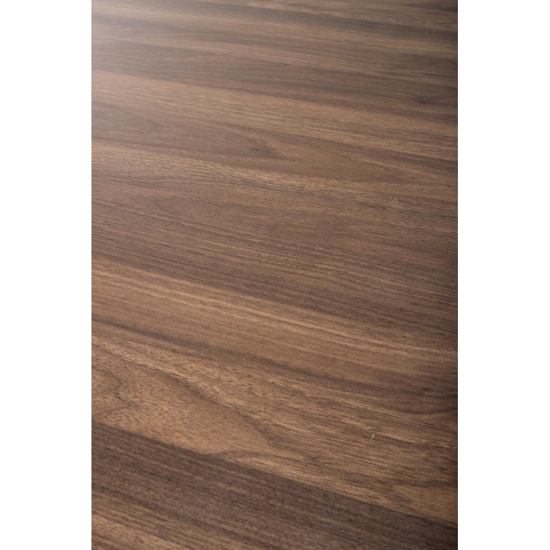 'OLMO Round Table, Walnut / Black' 'OLMO Round Table, Walnut / Black'