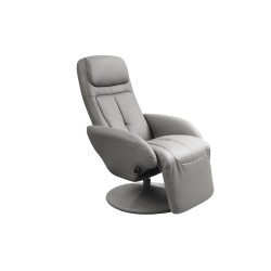 OPTIMA recliner popielaty