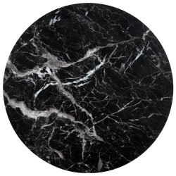 'OREO Set of Two Benches Black Marble / Black' 'OREO Set of Two Benches Black Marble / Black'