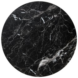 'OREO Set of Two Benches Black Marble / Black' 'OREO Set of Two Benches Black Marble / Black'