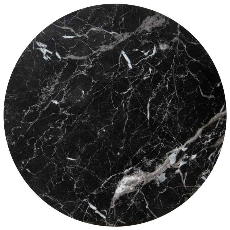 'OREO Set of Two Benches Black Marble / Black' 'OREO Set of Two Benches Black Marble / Black'