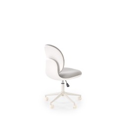 'ORION 2 Youth Armchair, White - Light Ash' 'ORION 2 Youth Armchair, White - Light Ash'