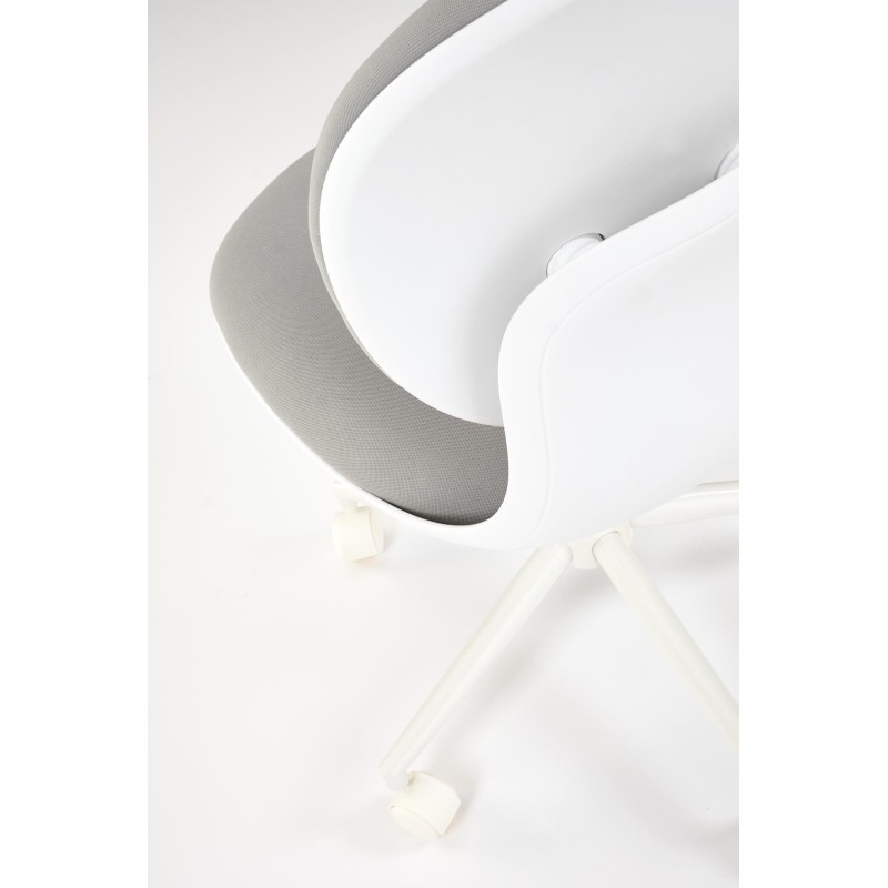 'ORION 2 Youth Armchair, White - Light Ash' 'ORION 2 Youth Armchair, White - Light Ash'