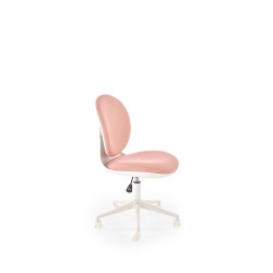 'ORION 2 Youth Armchair, White - Light Pink' 'ORION 2 Youth Armchair, White - Light Pink'