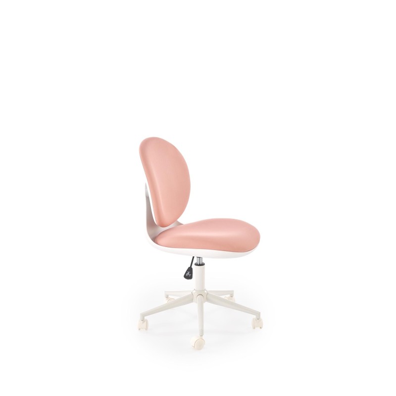 'ORION 2 Youth Armchair, White - Light Pink' 'ORION 2 Youth Armchair, White - Light Pink'