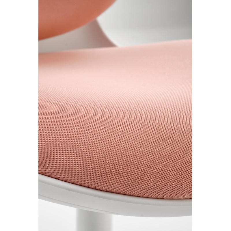 'ORION 2 Youth Armchair, White - Light Pink' 'ORION 2 Youth Armchair, White - Light Pink'