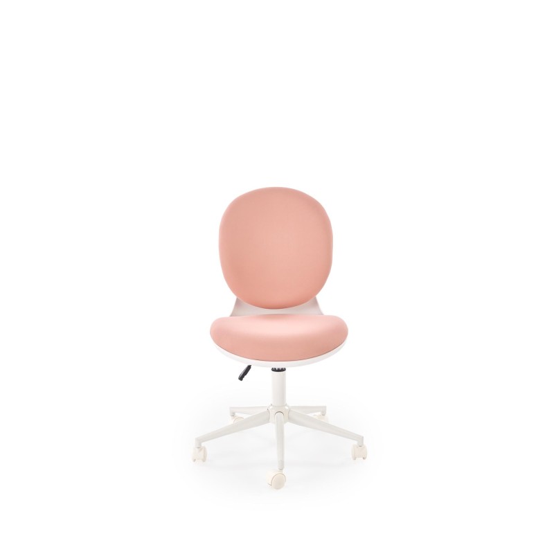 'ORION 2 Youth Armchair, White - Light Pink' 'ORION 2 Youth Armchair, White - Light Pink'