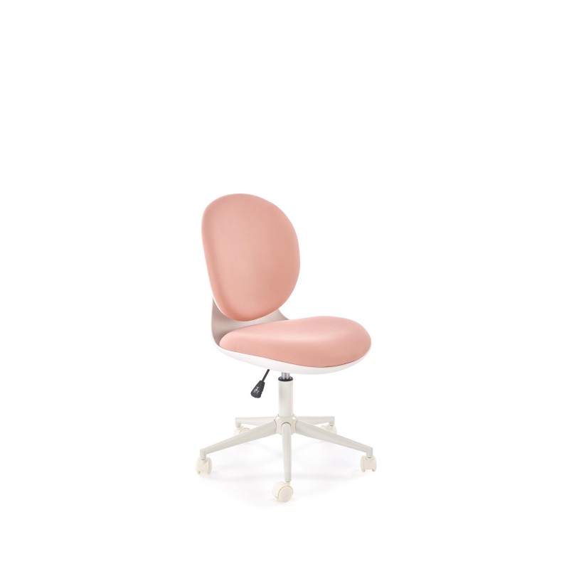 'ORION 2 Youth Armchair, White - Light Pink' 'ORION 2 Youth Armchair, White - Light Pink'