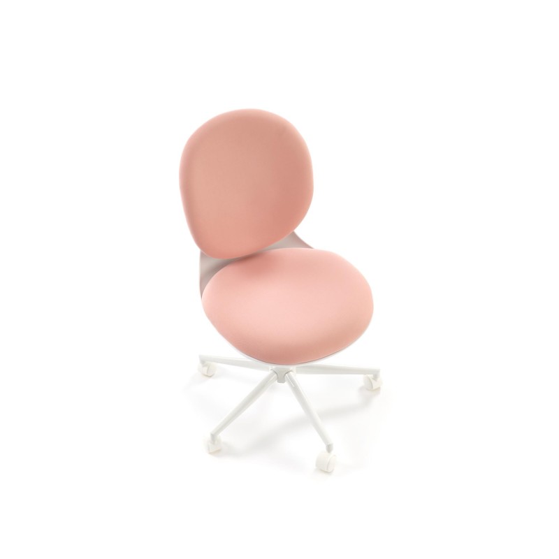 'ORION 2 Youth Armchair, White - Light Pink' 'ORION 2 Youth Armchair, White - Light Pink'