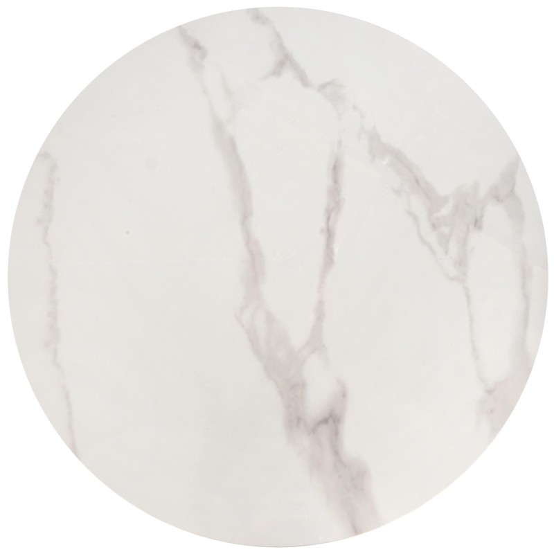 'OSARIO Set of 2 White Marble / White Benches' 'OSARIO Set of 2 White Marble / White Benches'