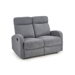 'OSLO 2S, 2-seater sofa in dark ash'