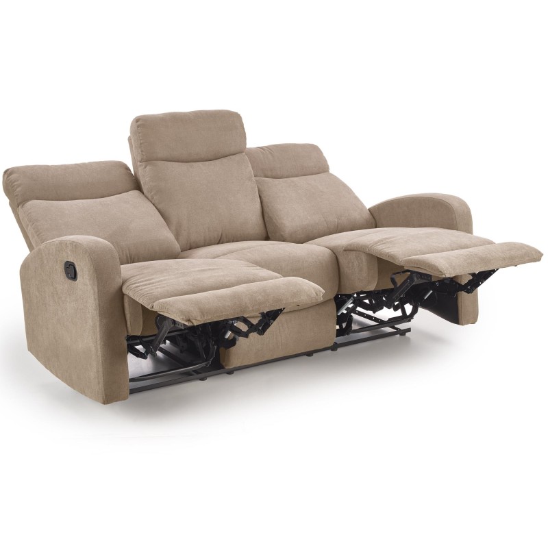 'OSLO 3S, 3-seater beige sofa' 'OSLO 3S, 3-seater beige sofa'