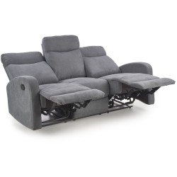 'OSLO 3S, Dark Ash 3-Seater Sofa' 'OSLO 3S, Dark Ash 3-Seater Sofa'