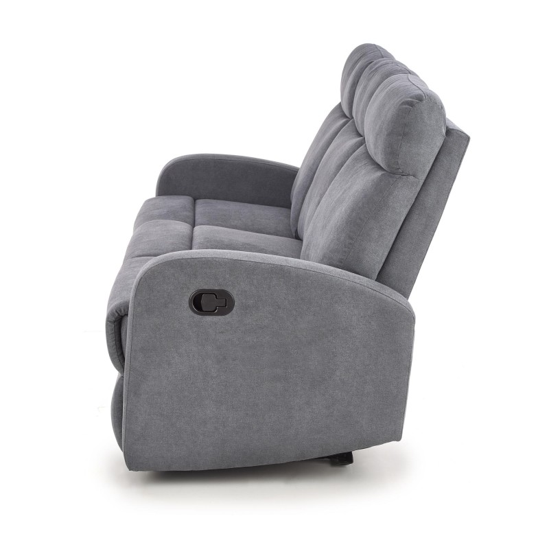 'OSLO 3S, Dark Ash 3-Seater Sofa' 'OSLO 3S, Dark Ash 3-Seater Sofa'