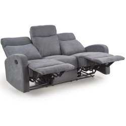 'OSLO 3S, Dark Ash 3-Seater Sofa' 'OSLO 3S, Dark Ash 3-Seater Sofa'