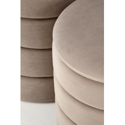 'PACHO Set of 2 Poufs, Beige' 'PACHO Set of 2 Poufs, Beige'