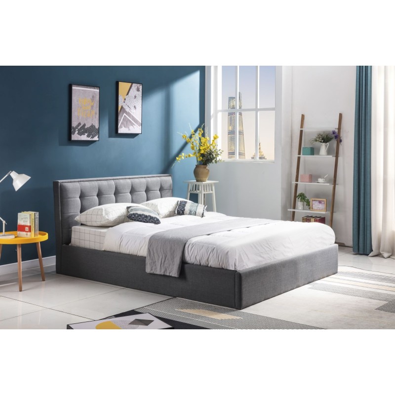 PADVA 120cm łóżko z pojemnikiem popielaty (2p 1szt)