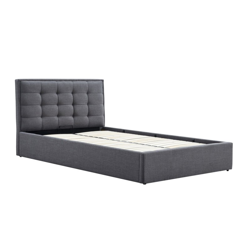 PADVA 120cm łóżko z pojemnikiem popielaty (2p 1szt) PADVA 120cm łóżko z pojemnikiem popielaty (2p 1szt)