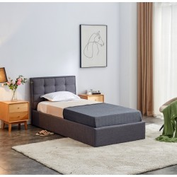 PADVA 90cm łóżko z pojemnikiem popielaty (2p 1szt) PADVA 90cm łóżko z pojemnikiem popielaty (2p 1szt)