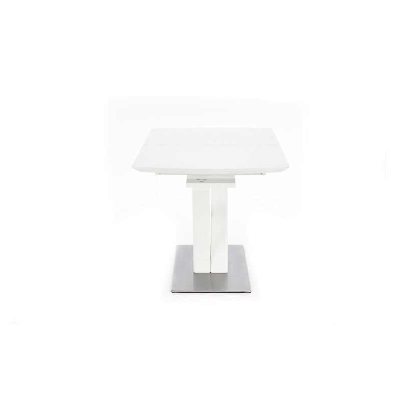 'PALERMO Extendable Table in Matte White' 'PALERMO Extendable Table in Matte White'