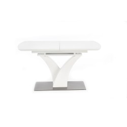 'PALERMO Extendable Table in Matte White' 'PALERMO Extendable Table in Matte White'