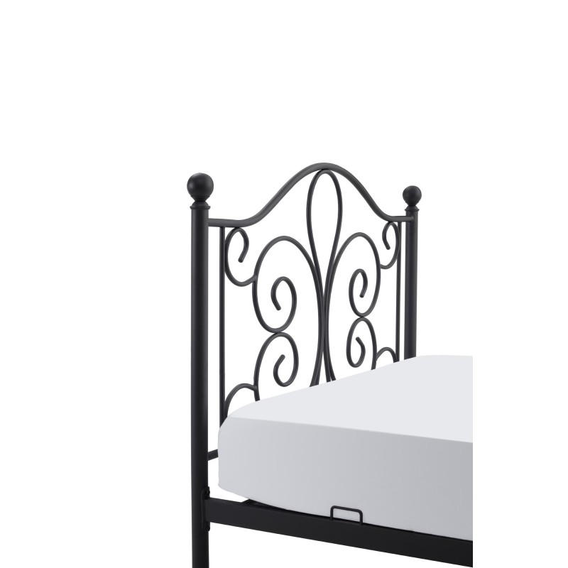 PANAMA 120 cm łóżko metalowe czarny (2p 1szt) PANAMA 120 cm łóżko metalowe czarny (2p 1szt)