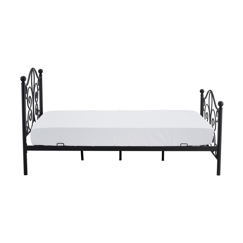 PANAMA 120 cm łóżko metalowe czarny (2p 1szt) PANAMA 120 cm łóżko metalowe czarny (2p 1szt)