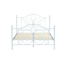 PANAMA 140 cm łóżko metalowe biały (2p 1szt) PANAMA 140 cm łóżko metalowe biały (2p 1szt)