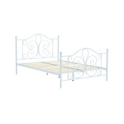 PANAMA 140 cm łóżko metalowe biały (2p 1szt) PANAMA 140 cm łóżko metalowe biały (2p 1szt)