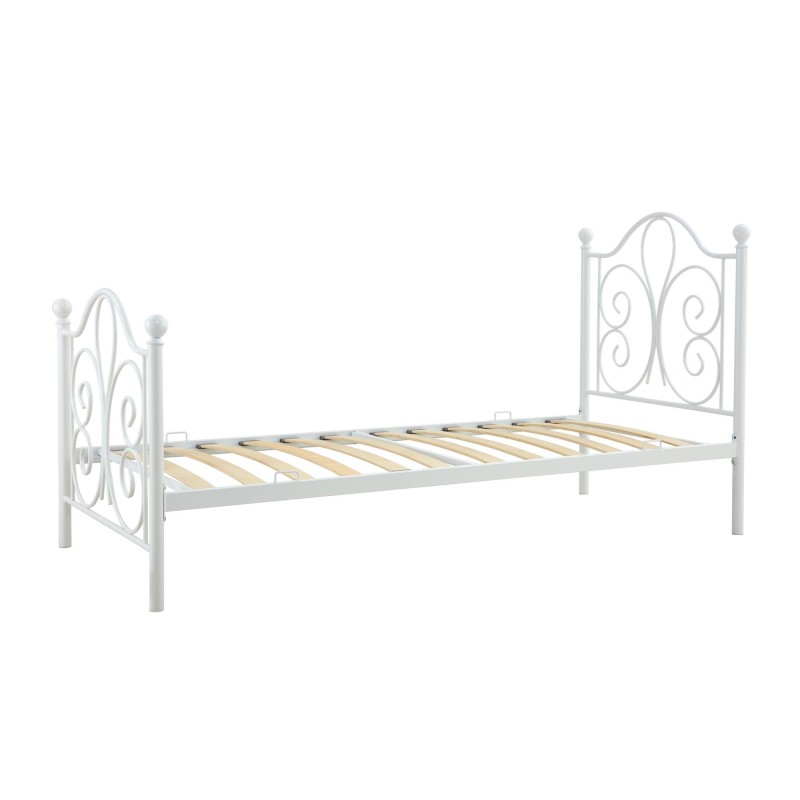 PANAMA 90 cm łóżko metalowe biały (2p 1szt) PANAMA 90 cm łóżko metalowe biały (2p 1szt)