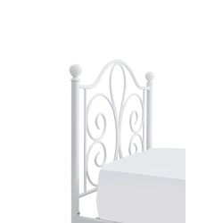 PANAMA 90 cm łóżko metalowe biały (2p 1szt) PANAMA 90 cm łóżko metalowe biały (2p 1szt)