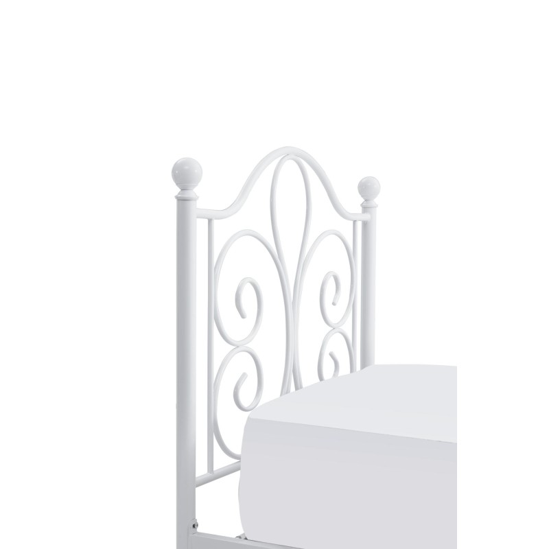 PANAMA 90 cm łóżko metalowe biały (2p 1szt) PANAMA 90 cm łóżko metalowe biały (2p 1szt)