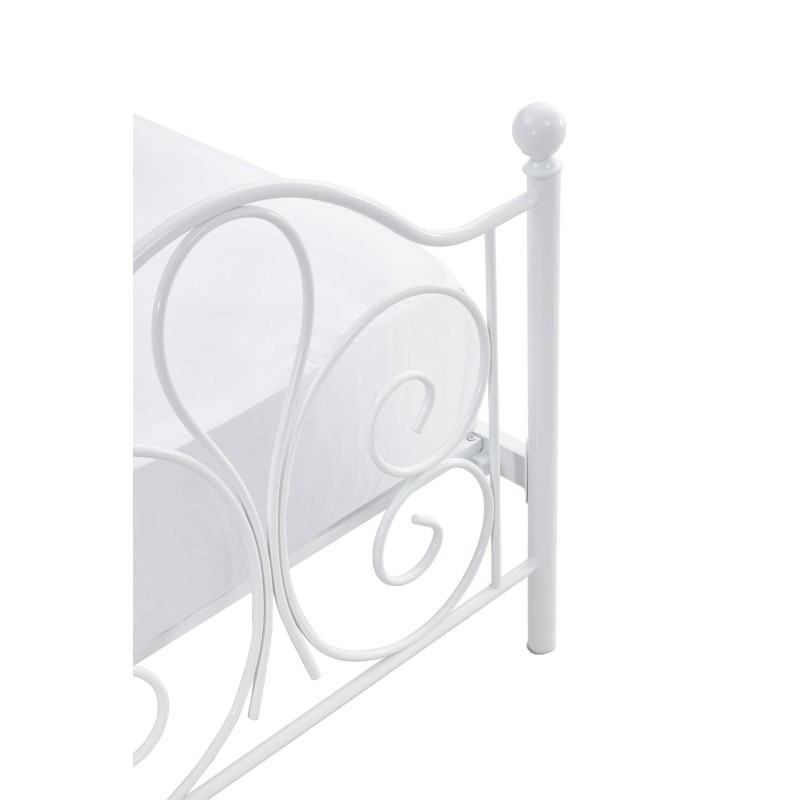 PANAMA 90 cm łóżko metalowe biały (2p 1szt) PANAMA 90 cm łóżko metalowe biały (2p 1szt)