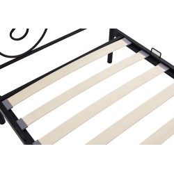 PANAMA 90 cm łóżko metalowe czarny (2p 1szt) PANAMA 90 cm łóżko metalowe czarny (2p 1szt)