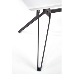 'PASCAL White - Black Table' 'PASCAL White - Black Table'
