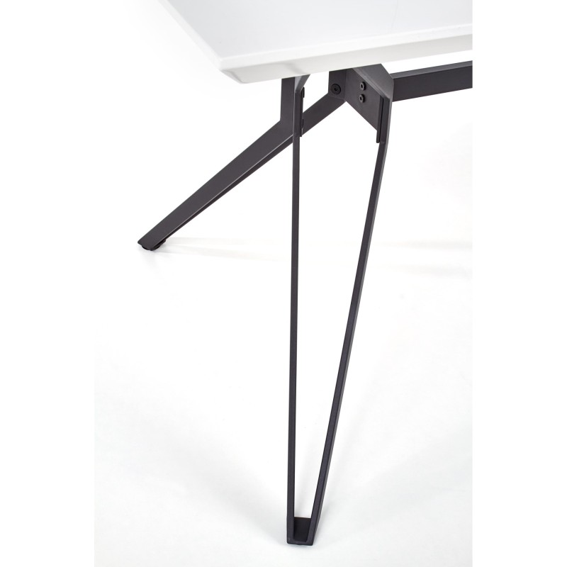 'PASCAL White - Black Table' 'PASCAL White - Black Table'