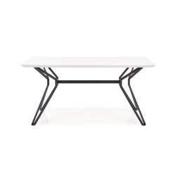 'PASCAL White - Black Table' 'PASCAL White - Black Table'
