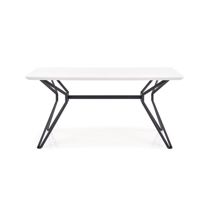 'PASCAL White - Black Table' 'PASCAL White - Black Table'