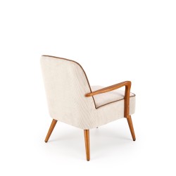 'PASTORE Relaxation Armchair Light Beige / Light Walnut' 'PASTORE Relaxation Armchair Light Beige / Light Walnut'