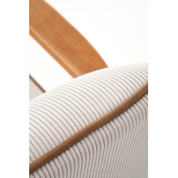 'PASTORE Relaxation Armchair Light Beige / Light Walnut' 'PASTORE Relaxation Armchair Light Beige / Light Walnut'